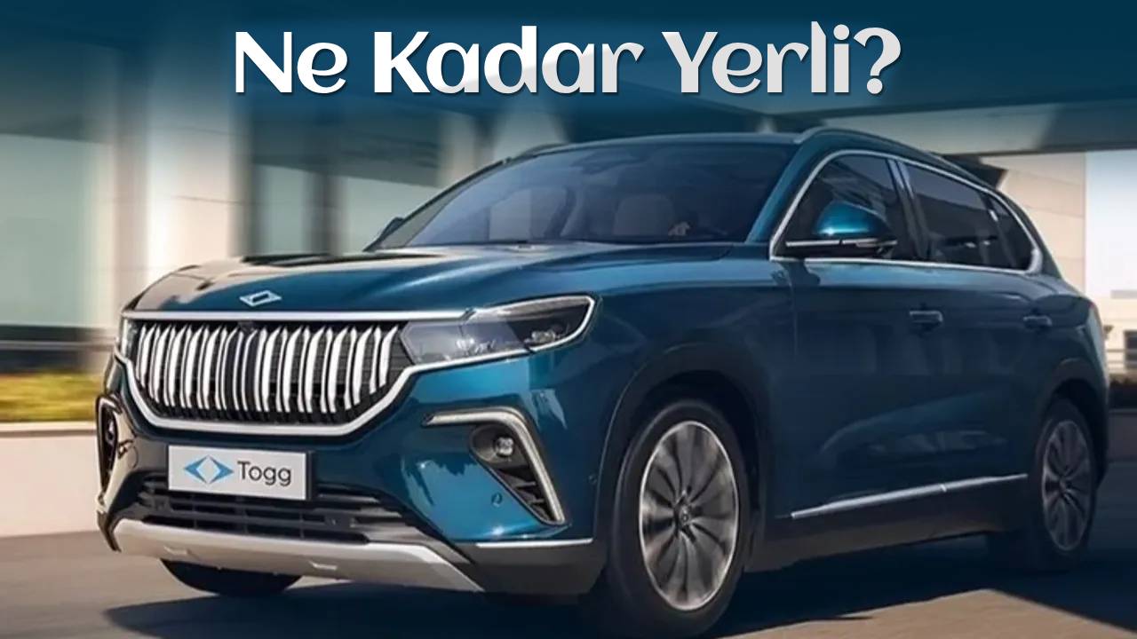 Togg yerlilik oranı açıklandı! Togg T10X ne kadar yerli? 16 99 1
