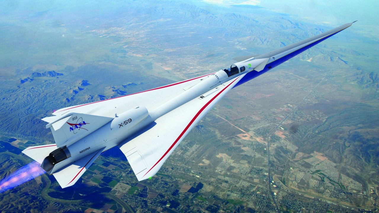 Dakikalar içinde ülke değiştirin: Süpersonik uçuş başlıyor! 25 nasa x 59 supersonik ucagi