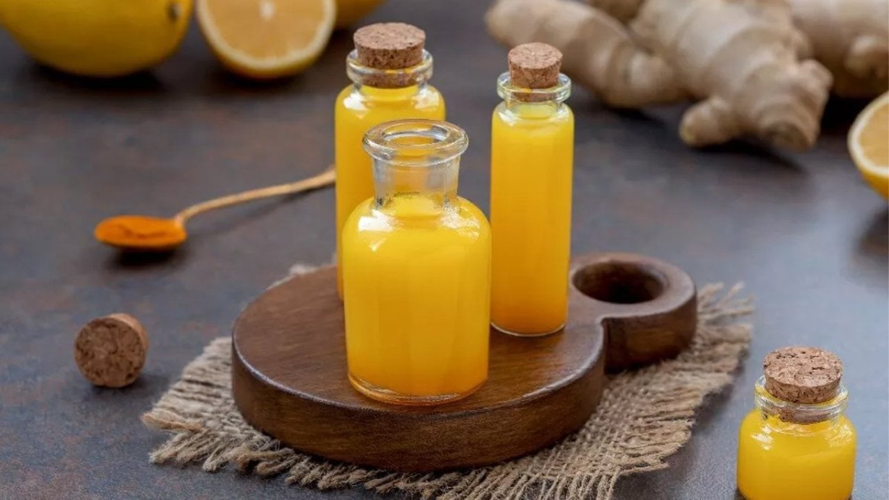 Zencefilli shot tarifi... Bunu içen hastalık yüzü görmü.. 4 500457