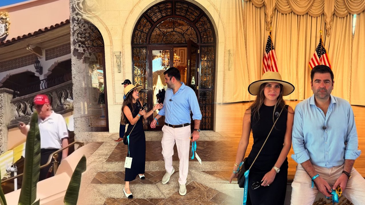 Ceyda Ateş, Donald Trump'ın malikanesindeki davete katıldı! 9 506238