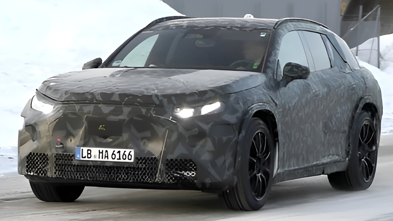 mercedes amg elektrikli super suv modeli