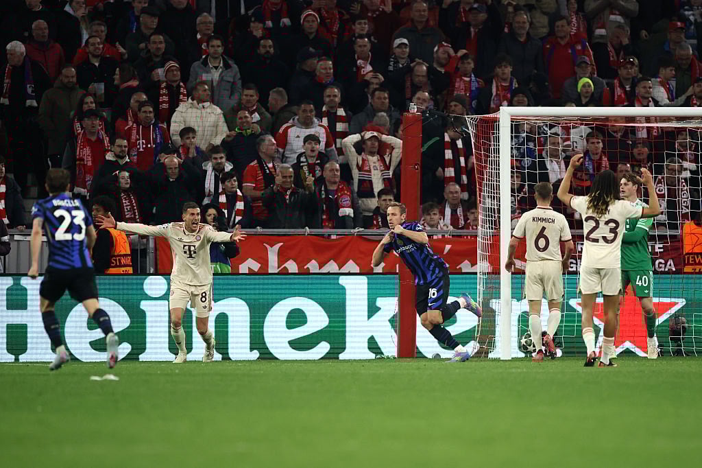 Inter, Bayern Münih'i 2-1 yenerek avantajı elde etti 7 509828