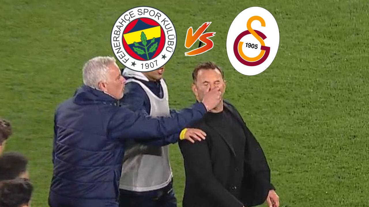Fenerbahçe-Galatasaray derbisinde yaşananlar sosyal medyaya gündem oldu! 19 6 1