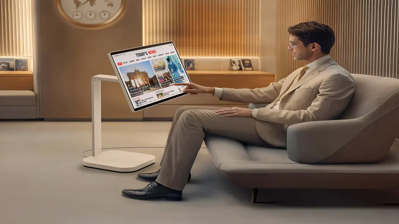 LG, yeni nesil taşınabilir monitörünü tanıttı! 7 lg swing monitor 1.webp