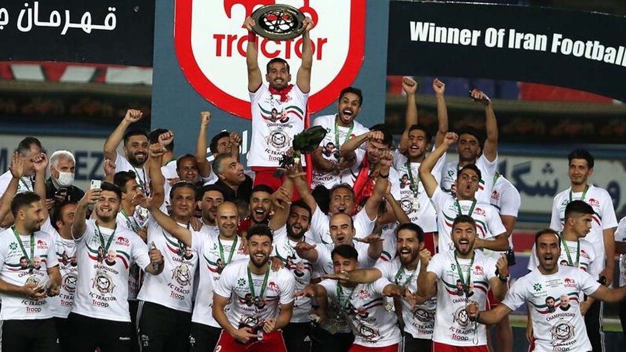 Tebriz Traktör, İran 1. Futbol Ligi'nde şampiyon oldu 13 514732