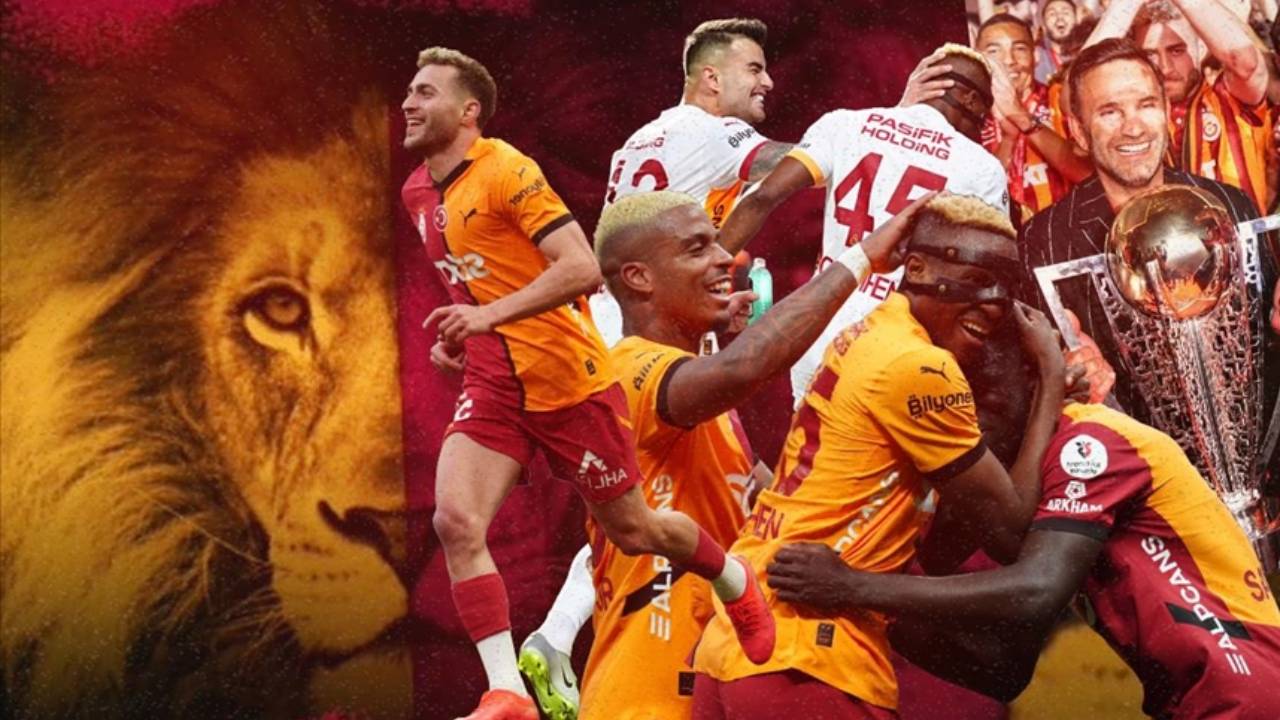 Galatasaray şampiyon oldu ve 5. yıldızı taktı: Sosyal medya sallandı 12 gs