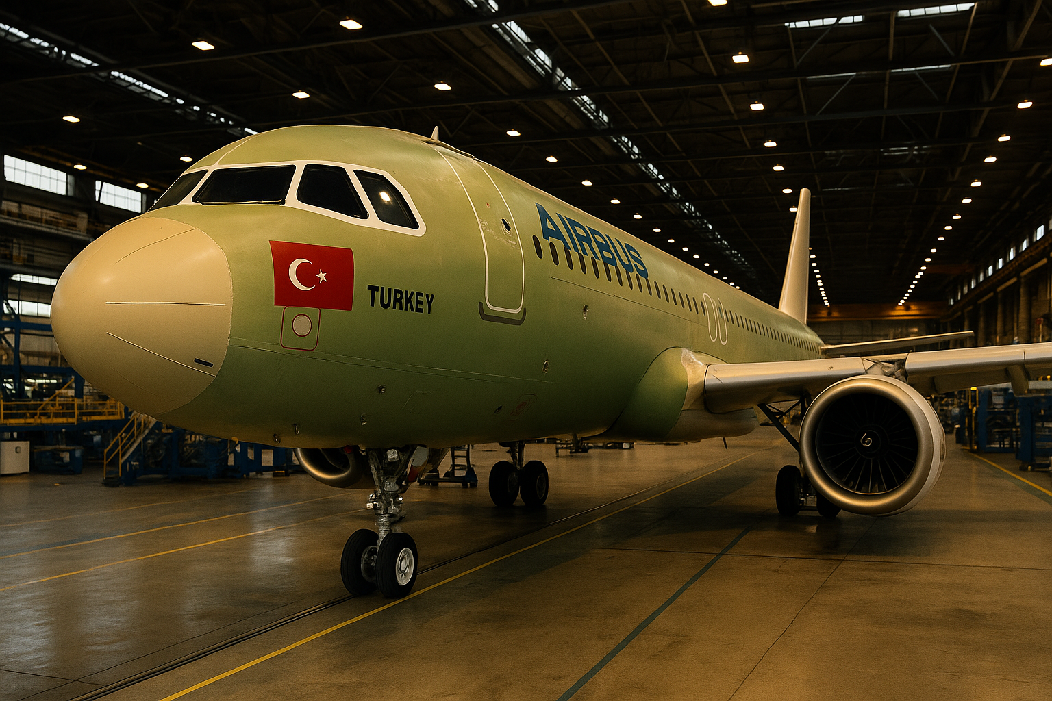 Avrupa’nın uçağı, Türkiye’de üretiliyor! TUSAŞ, Airbus'ın kalbine girdi 16 1 10
