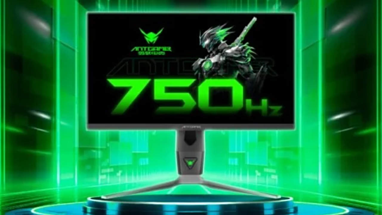 Dunyanin ilk 750 Hz oyun monitor
