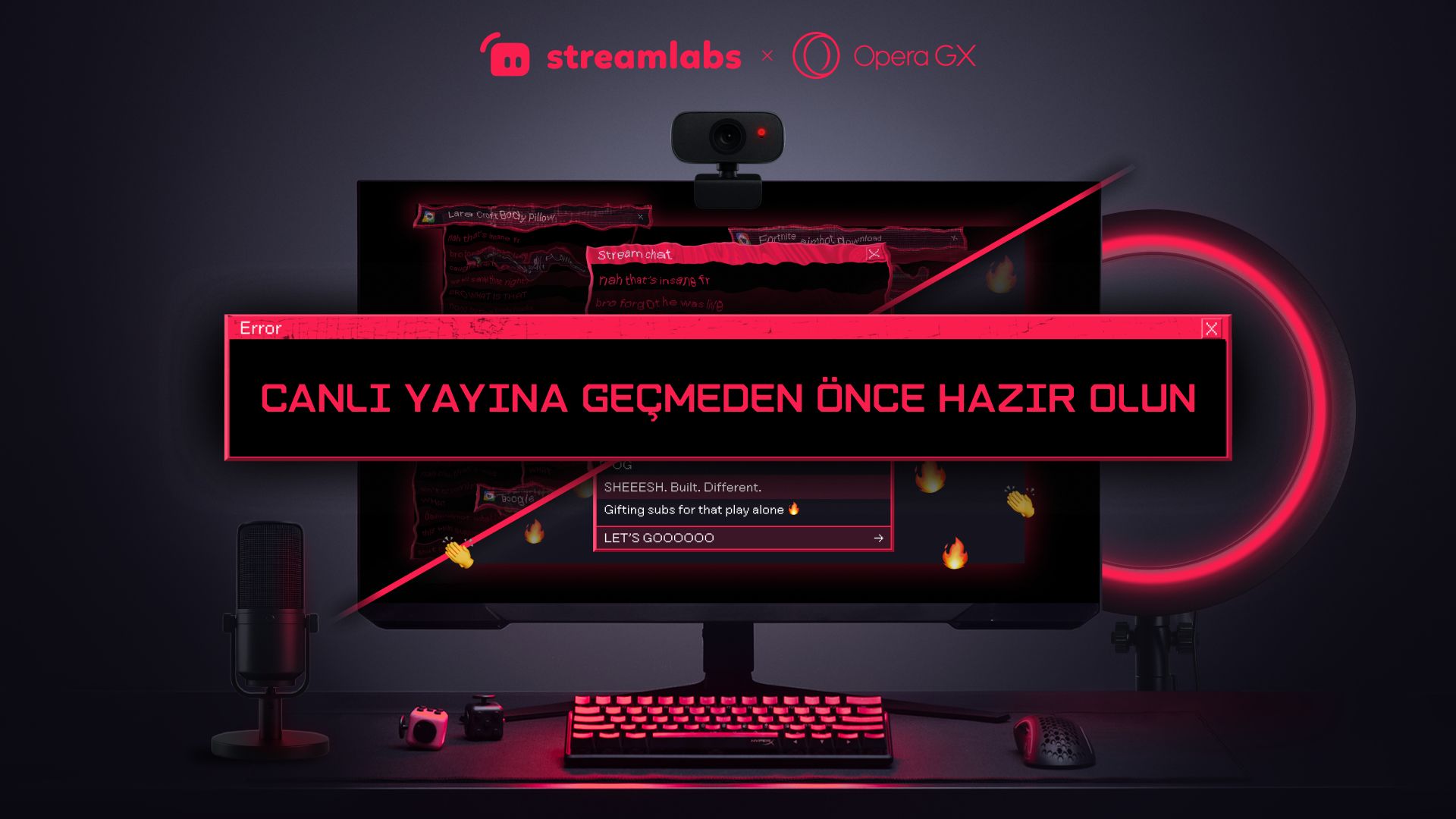 Opera GX Yayın Profili ile yayıncıları koruyacak 5 1761634786 Opera GX 1