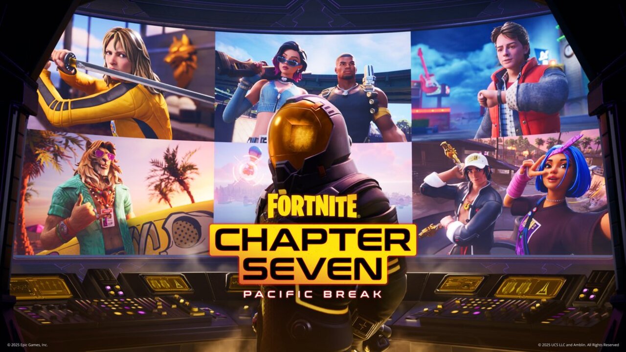 Fortnite Chapter 7 sunuculari coktu