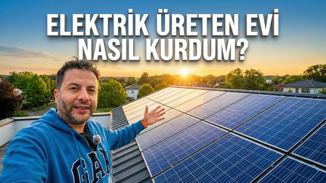 Evde Ürettiğimiz Elektriğin Maliyeti Ne Kadar? Sistemi Kurduk! 3 evde elektrik.webp