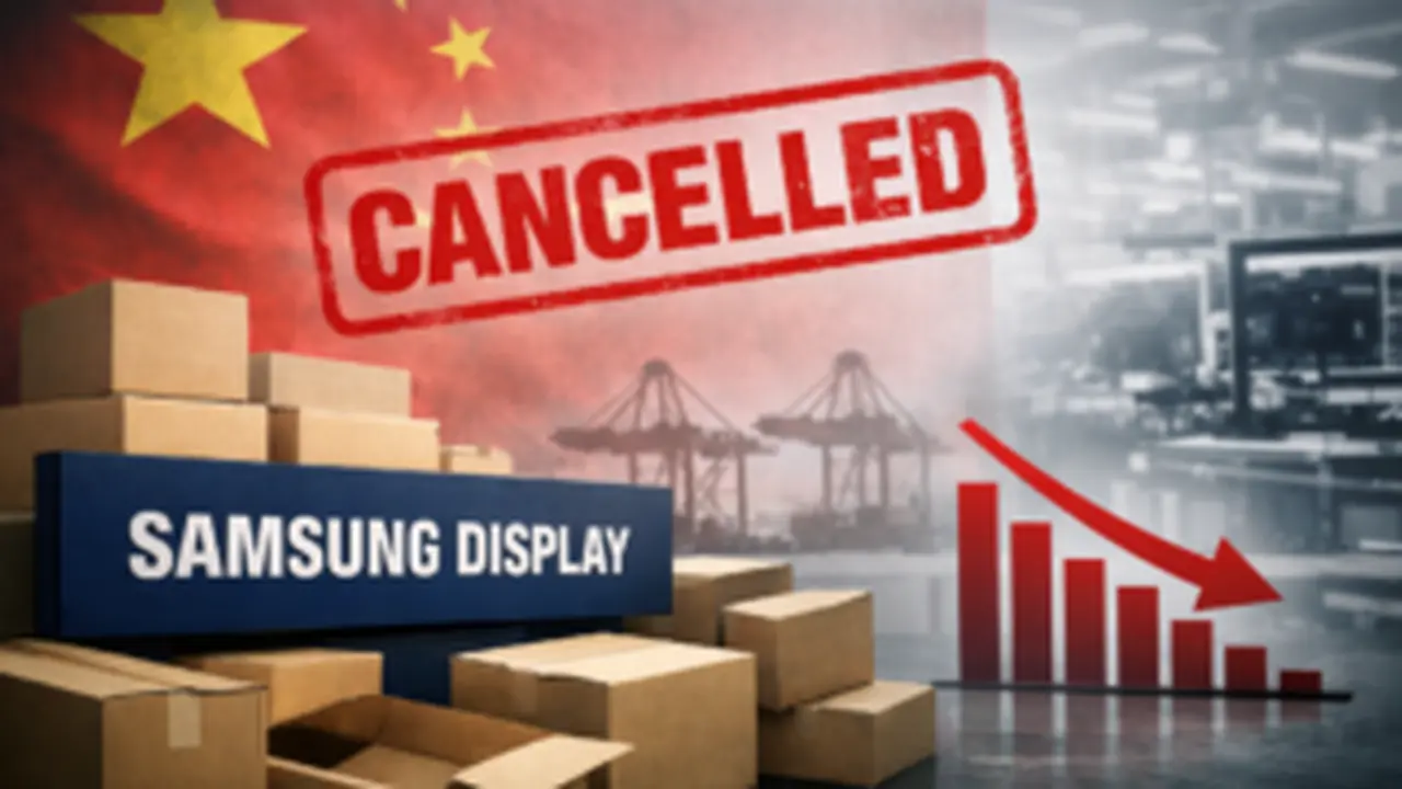 samsung display de buyuk kriz cin de sevkiyatlar nisan da durdu.webp