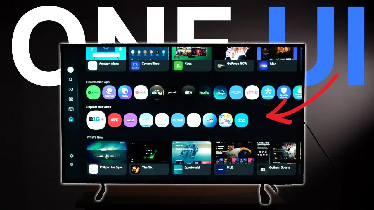 Samsung TV'de One UI Tizen ile Depolama Nasıl Açılır? 8 Samsung TV 1.webp