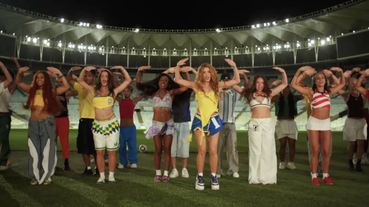 Shakira Dünya Kupası tarihine geçti! Açılış törenine damga vurdu 5 560304