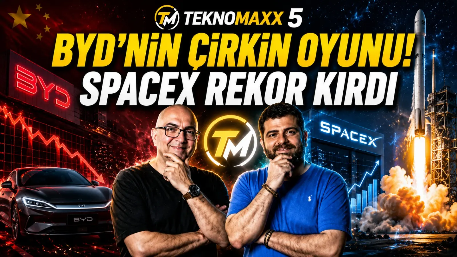 BYD'nin çirkin oyunu! SpaceX rekor kırdı, iOS 27 hayal kırıklığı mı? | TeknoMaxx #5 6 BYDnin cirkin oyunu SpaceX rekor kirdi iOS 27 hayal kirikligi mi TeknoMaxx 5.webp