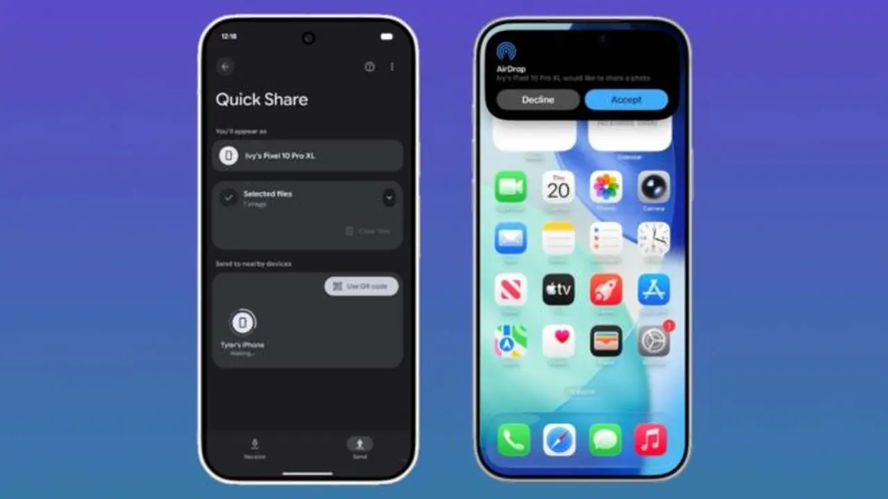 airdrop destegi daha fazla android telefona sunulmaya basladi.webp