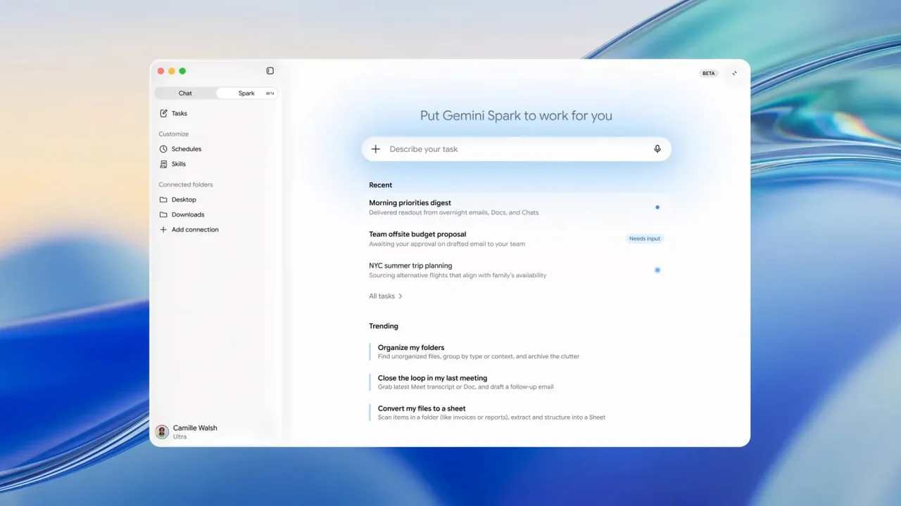 Gemini Spark için Workspace Odaklı yeni Özellikler Geldi 6 gemini spark icin workspace odakli yeni ozellikler geldi.webp